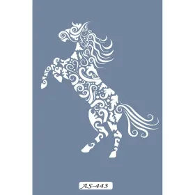 AS443 At Model A4 Stencil