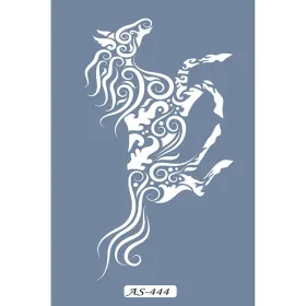 AS444 At Model A4 Stencil