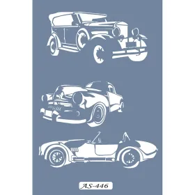 AS446 Araba Model A4 Stencil