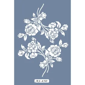 AS450 Gül Model A4 Stencil