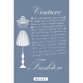 AS455 Moda Stand Model A4 Stencil