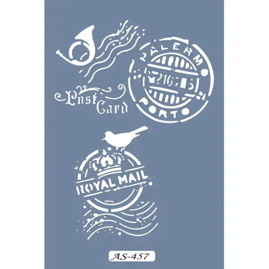 AS457 Pul Model A4 Stencil