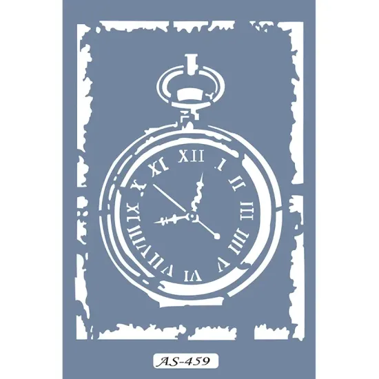 AS459 Saat Model A4 Stencil