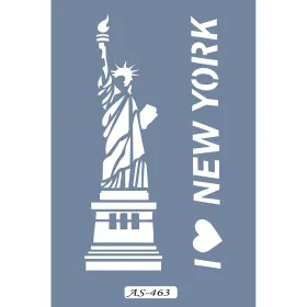 AS463 Özgürlük Anıtı Model A4 Stencil