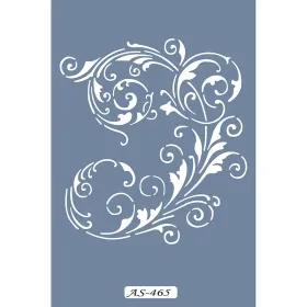 AS465 Yaprak Model A4 Stencil