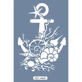 AS468 Çapa Model A4 Stencil