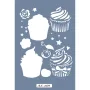 AS469 Cupcake Model A4 Stencil