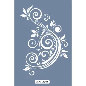 AS470 Yaprak Model A4 Stencil