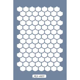 AS485 Petek Model A4 Stencil