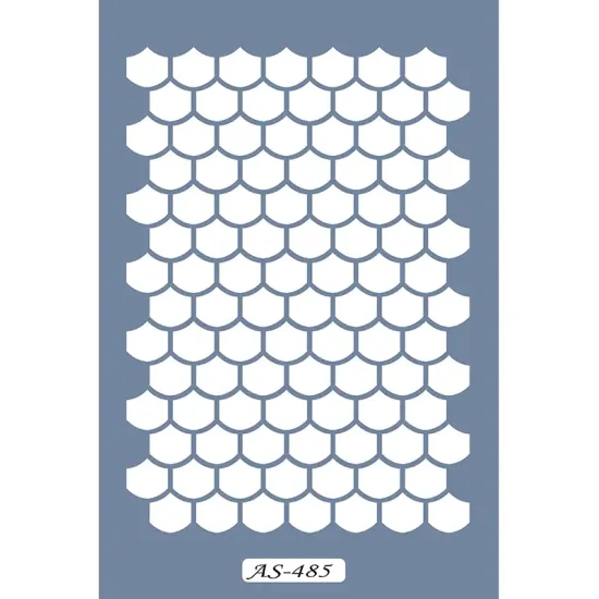 AS485 Petek Model A4 Stencil