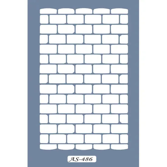 AS486 Duvar Model A4 Stencil