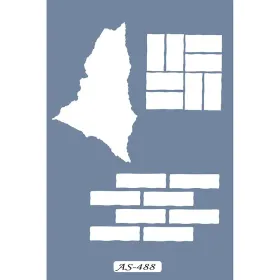 AS488 Duvar Model A4 Stencil