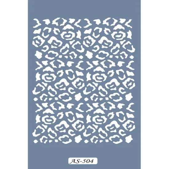 AS504 Leopar Model A4 Stencil