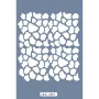 AS505 Taş Doku Model A4 Stencil