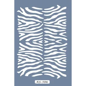 AS506 Zebra Model A4 Stencil