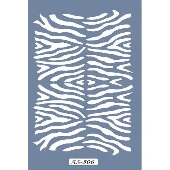 AS506 Zebra Model A4 Stencil
