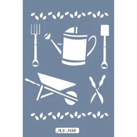 AS508 Bahçe Model A4 Stencil