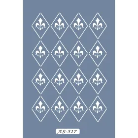 AS517 Baklava Model A4 Stencil