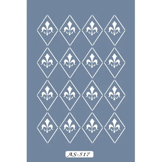 AS517 Baklava Model A4 Stencil