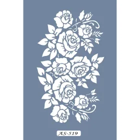 AS519 Gül Model A4 Stencil