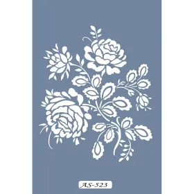 AS523 Gül Model A4 Stencil