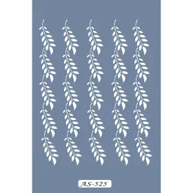 AS525 Yaprak Model A4 Stencil