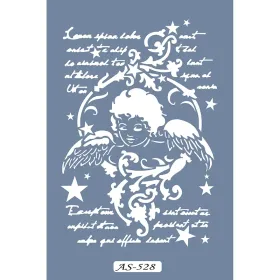 AS528 Melek Model A4 Stencil