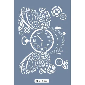 AS530 Saat Model A4 Stencil