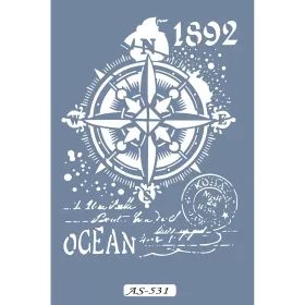 AS531 Pusula Model A4 Stencil