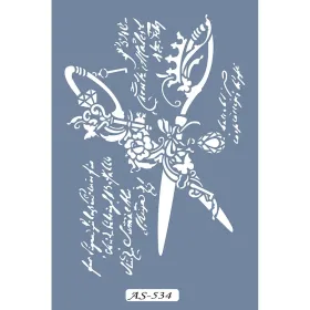 AS534 Makas Model A4 Stencil