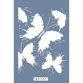 AS537 Kelebek Model A4 Stencil