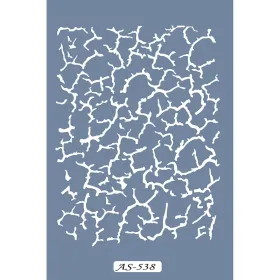 AS538 Duvar Model A4 Stencil