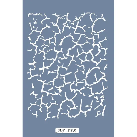 AS538 Duvar Model A4 Stencil