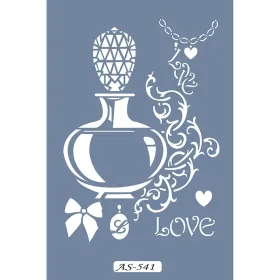 AS541 Parfüm Model A4 Stencil