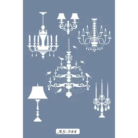 AS544 Avize Model A4 Stencil