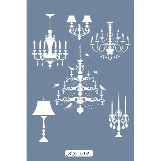 AS544 Avize Model A4 Stencil