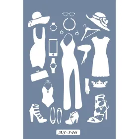 AS546 Moda Model A4 Stencil