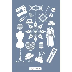 AS547 Moda Model A4 Stencil