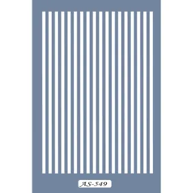 AS549 Çizgi Model A4 Stencil