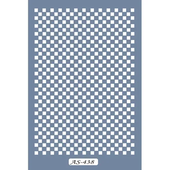 AS438 Dama Model A4 Stencil