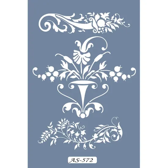 AS572 Yaprak Model A4 Stencil