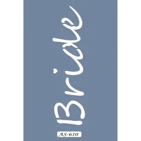 AS610 Gelin Yazılı Model A4 Stencil