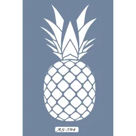AS594 Ananas Model A4 Stencil