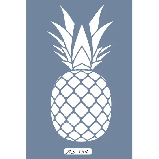 AS594 Ananas Model A4 Stencil