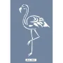 AS595 Flamingo Model A4 Stencil
