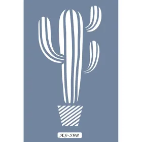 AS598 Kaktüs Model A4 Stencil