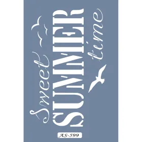 AS599 Yaz Model A4 Stencil