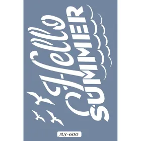 AS600 Yaz Model A4 Stencil