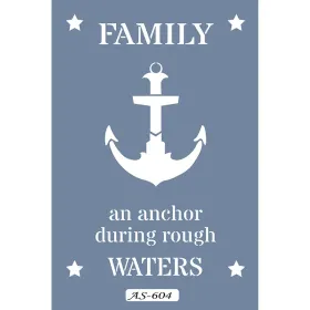 AS604 Yazı Model A4 Stencil