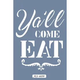 AS609 Yazı Model A4 Stencil